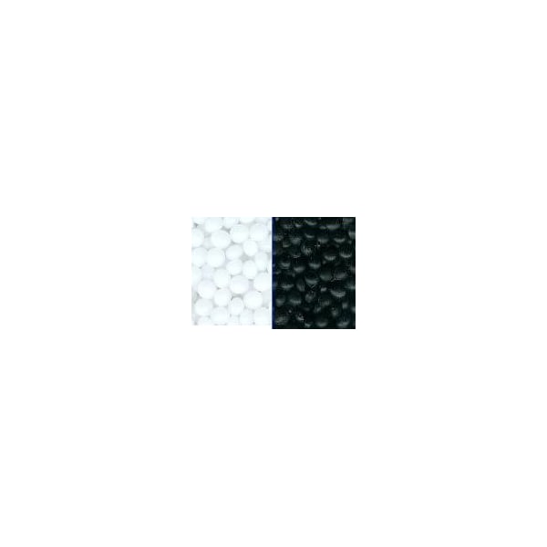Professional Plastics Black Acetal Resin, Black - 9 Melt 1000 LB Gaylord Lot RESACEBK9MELT-1000LBS - main